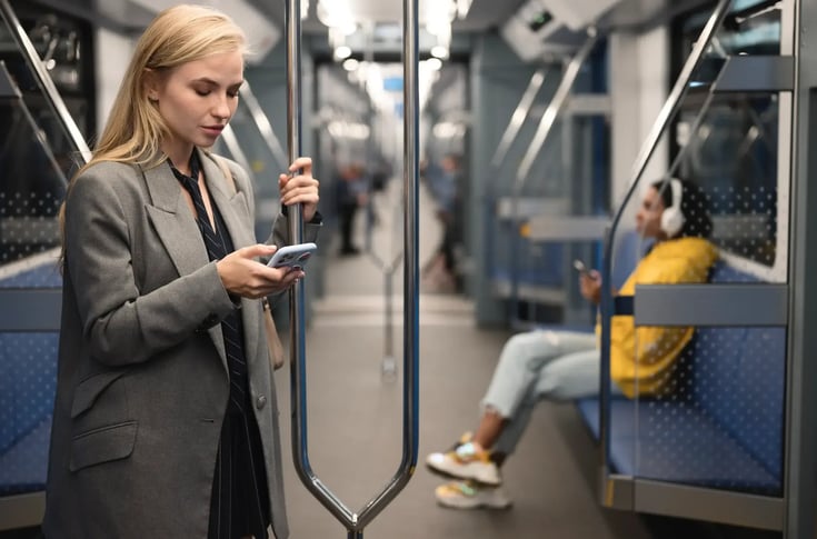 AI agent handling transport inquiries with speed and data security