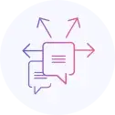 AI agent routing policyholders to the appropriate self-service space or specialised advisor