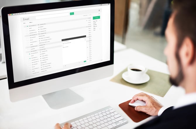Mailbot automating email management in a company.