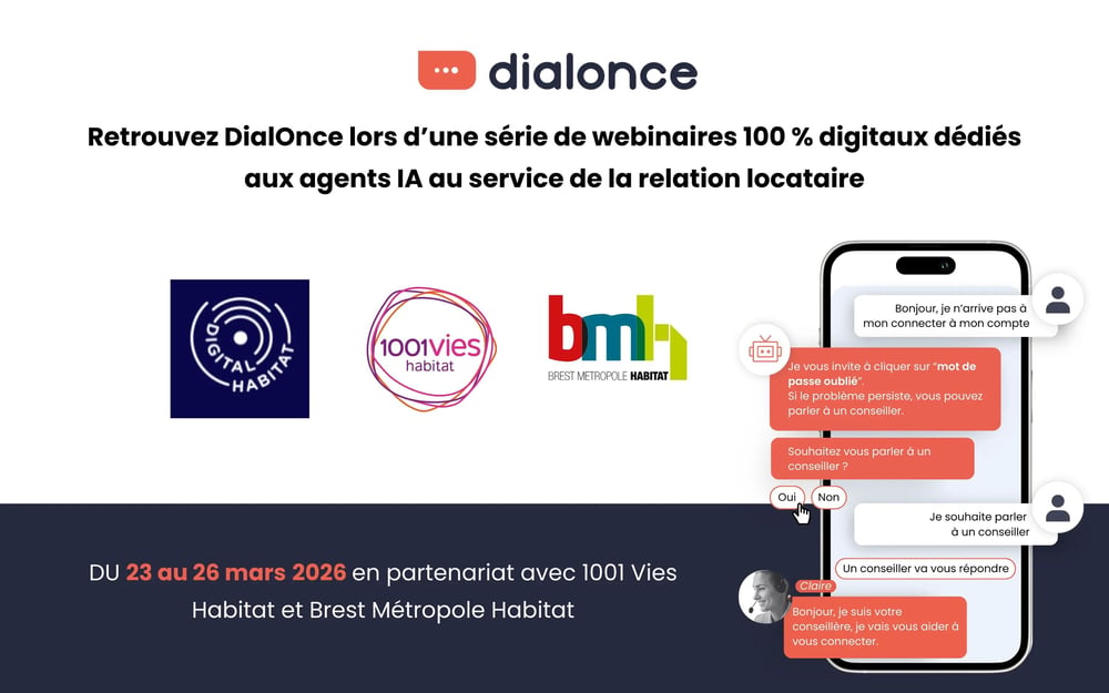 Chatbot IA dédié à la relation locataires capable de comprendre les demandes et d’apporter des réponses adaptées au contexte métier