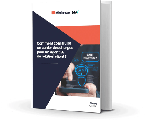 Livre blanc DialOnce x Sia expliquant comment rédiger un cahier des charges pour un projet d’agent IA en service client