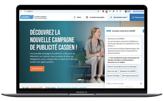 Agent IA omnicanal : comment la CASDEN gagne en joignabilité ?