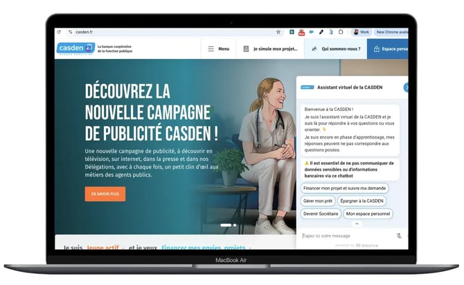 CASDEN Banque Populaire adapts to changing member expectations and evolving customer behaviors