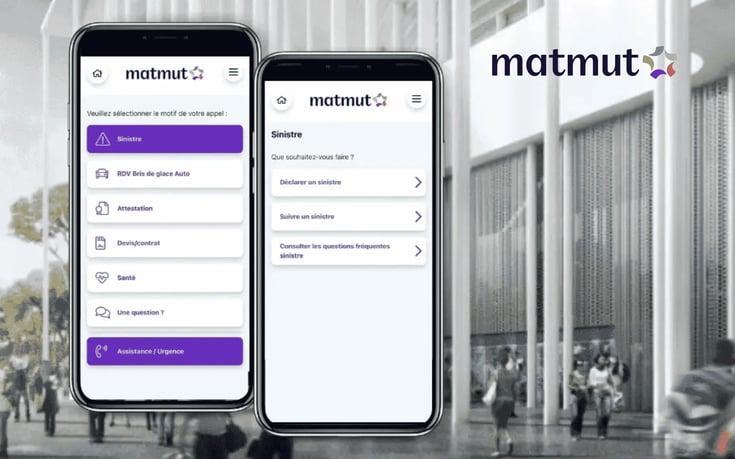 Matmut  améliorer la joignabilité avec le SVI visuel et le selfcare