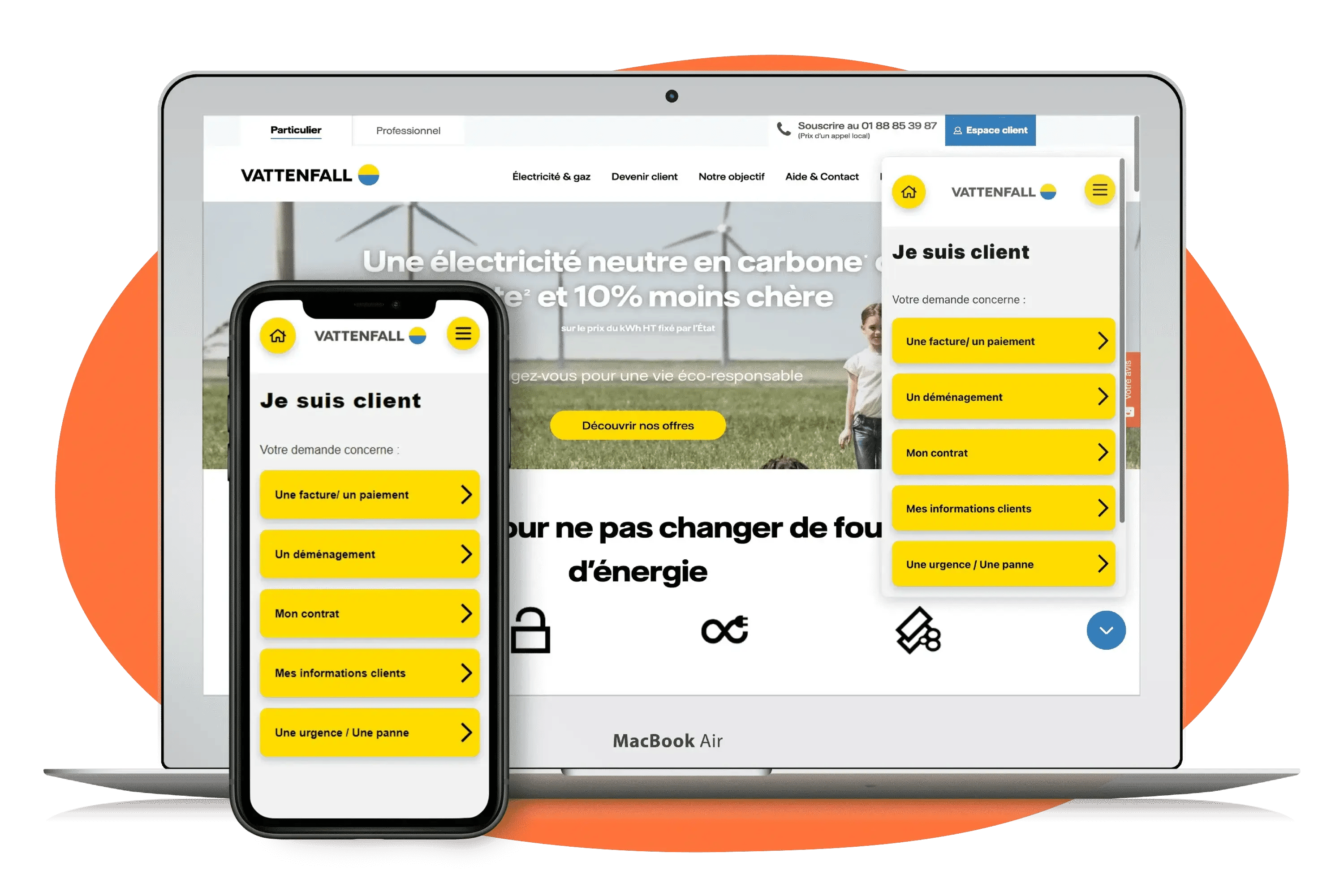Vattenfall optimise les parcours clients avec l'orchestration omnicanale et le SVI visuel de DialOnce
