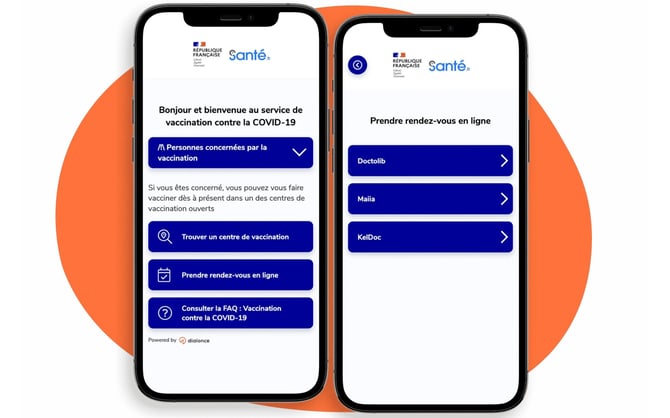 Quick response by the Ministry of Solidarities and Health with DialOnces Visual IVR