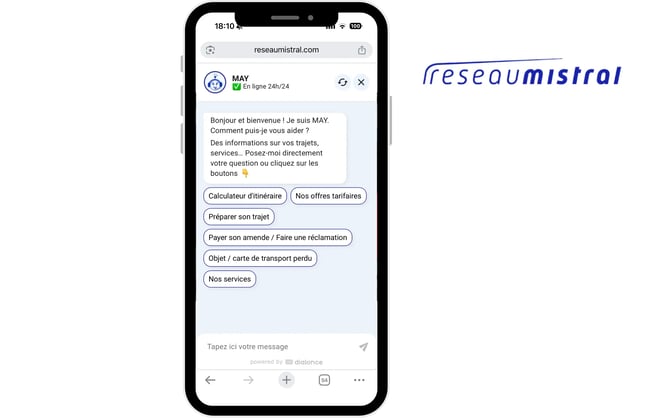 Toulon’s Mistral network deploys a DialOnce AI agent to enhance passenger information