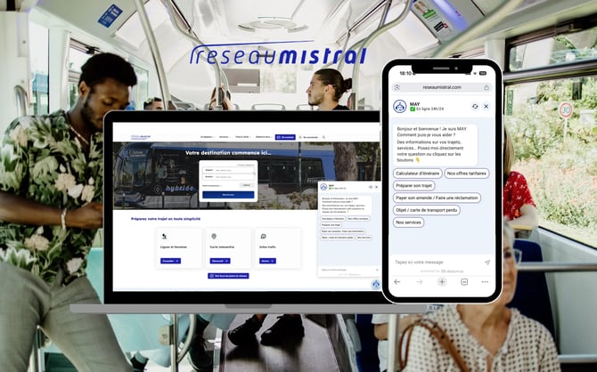 Toulon’s Mistral network enhances passenger information with a DialOnce AI agent
