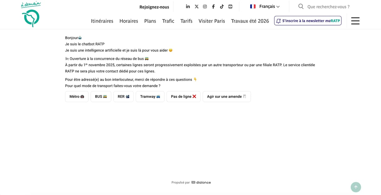 Optimisez l’expérience usager dans les transports grâce à un agent IA