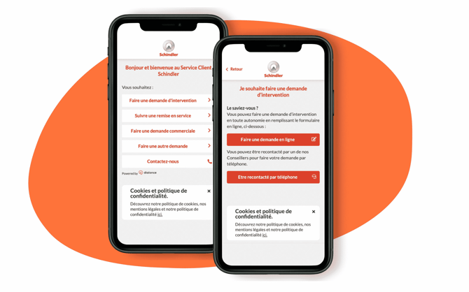 Innovation for customer support at Schindler with DialOnce Visual IVR