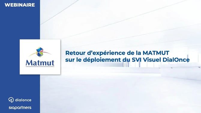 La Matmut déploie un SVI visuel en quelques semaines pour maintenir la relation client à distance et suit son utilisation en temps réel afin d’adapter les parcours proposés