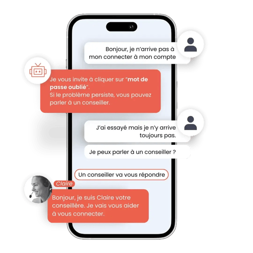 L'agent IA omnicanal qui répond ou oriente