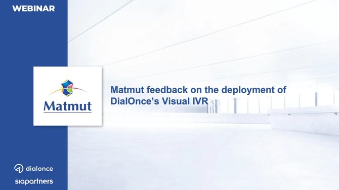 Matmut analyzes visual IVR usage data to refine customer journeys and balance demand between digital channels and agents