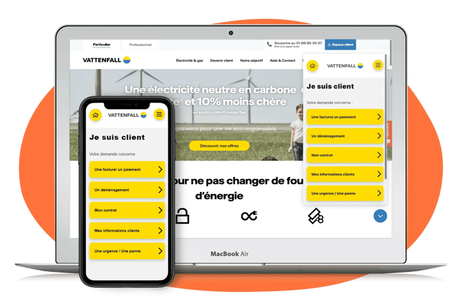 Vattenfall optimise les parcours clients avec l'orchestration omnicanale et le SVI visuel de DialOnce