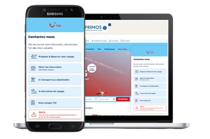 TUI France's strategy to optimize customer relationship, reachability and digitalize omnichannel contact journeys