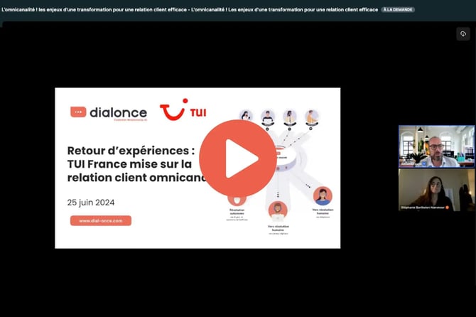 TUI a transformé sa relation client avec son parcours de contact
