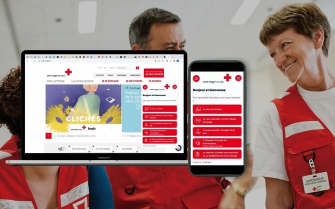 The Red Cross optimizes reachability with DialOnce's Visual IVR