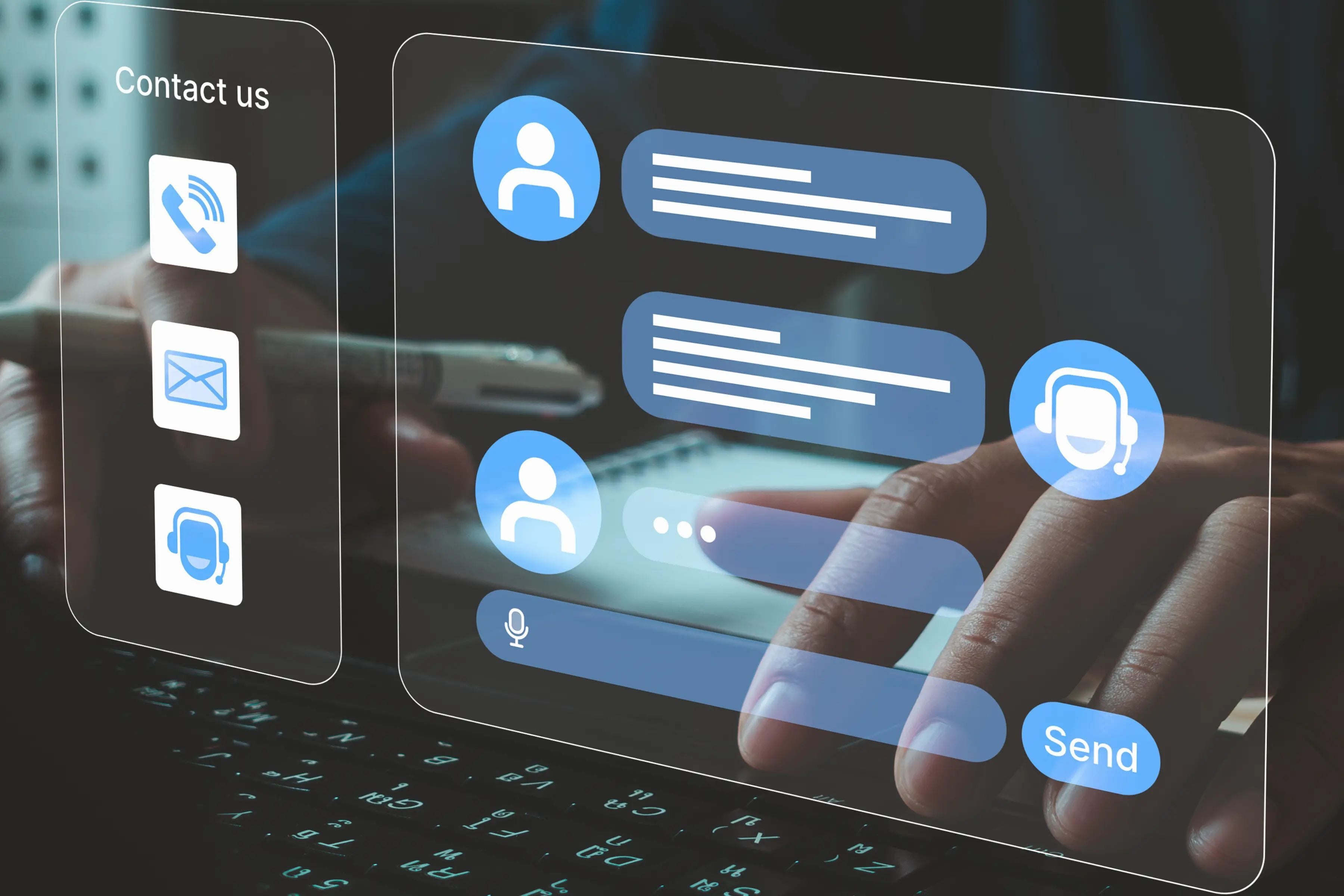 Conversational agents transforming customer relations through artificial intelligence