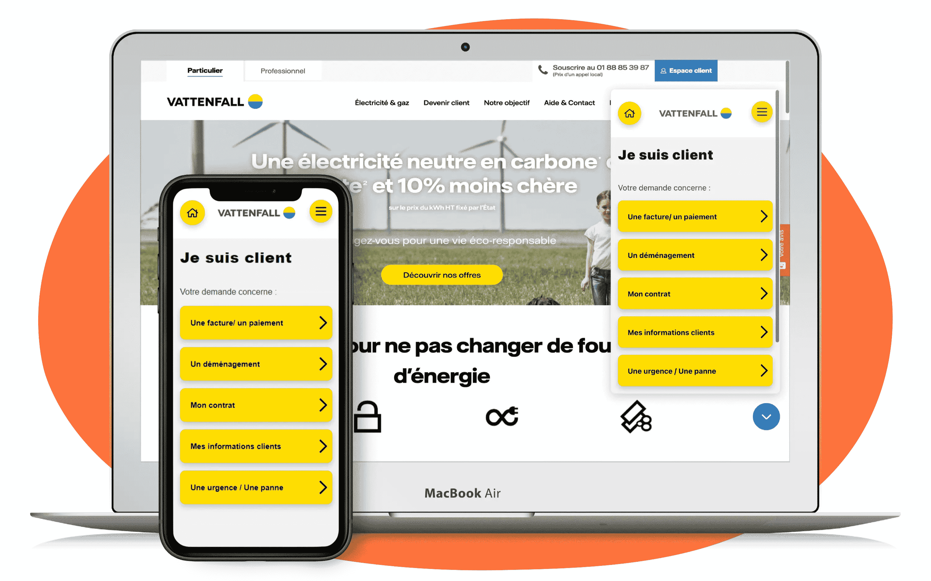 Vattenfall optimise les parcours clients avec l'orchestration omnicanale et le SVI visuel de DialOnce